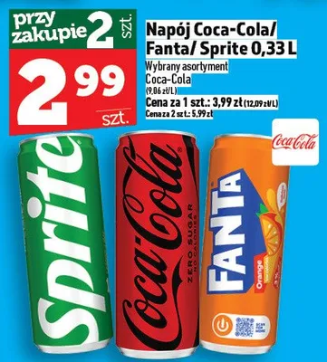 Napój Fanta promocja w TOPAZ