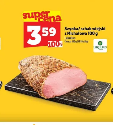 Schab wiejski z Michałowa Lukullus promocja w TOPAZ