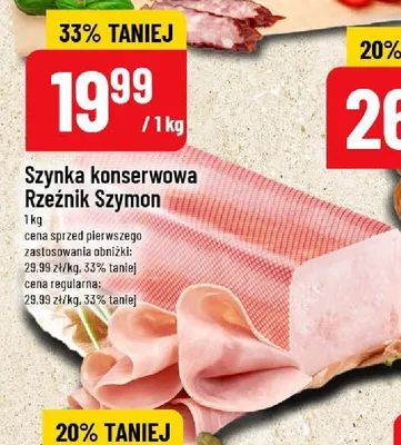 Szynka konserwowa Rzeźnik Szymon promocja w POLOmarket