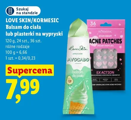 Plasterki na wypryski Kormesic promocja w Lidl