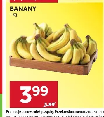 Banany promocja w Stokrotka