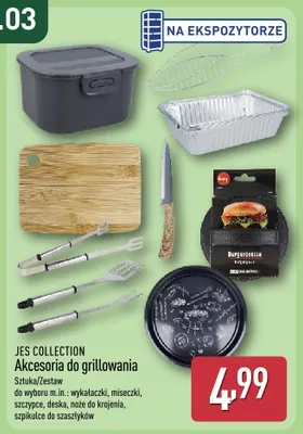 Akcesoria do grillowania promocja w Aldi