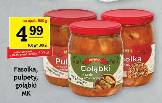 Fasolka po bretońsku MK promocja w Gram Market
