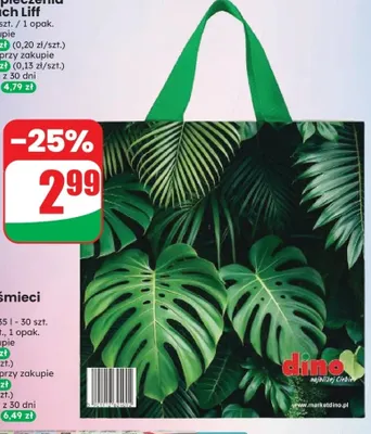 Torba na zakupy Dino promocja w Dino