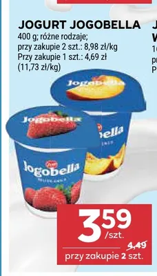Jogurt Jogobella promocja w Stokrotka