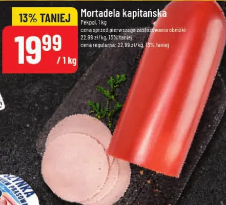 Mortadela kapitańska promocja w POLOmarket