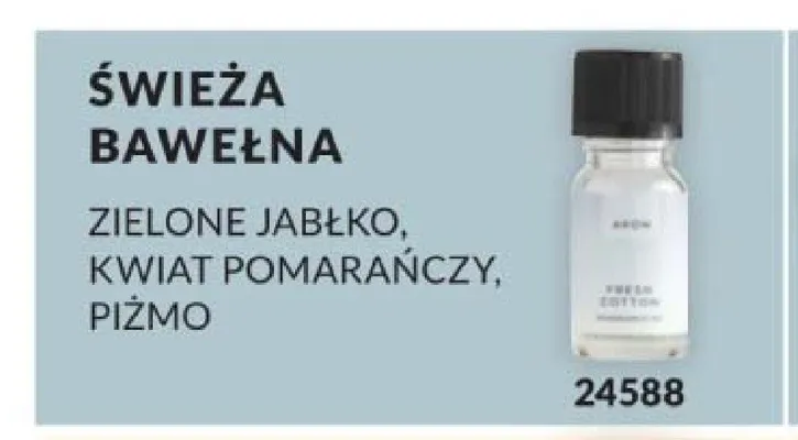 Olejek zapachowy Avon Świeża Bawełna promocja w AVON