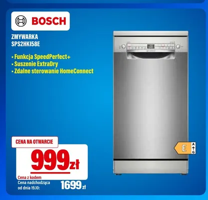 Zmywarka SPS2HKI58E Bosch promocja w RTV EURO AGD