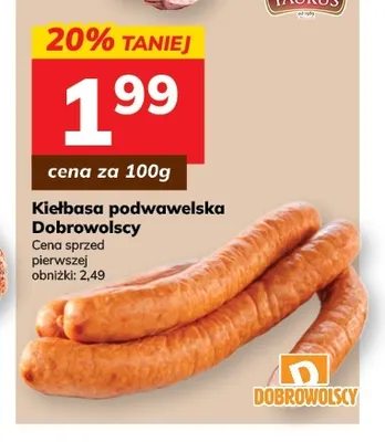 Kiełbasa podwawelska Dobrowolscy promocja w Hitpol