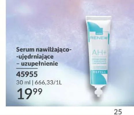 Serum nawilżająco-ujędrniające uzupełnienie Avon promocja w AVON