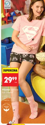Piżama damska DC promocja w Biedronka