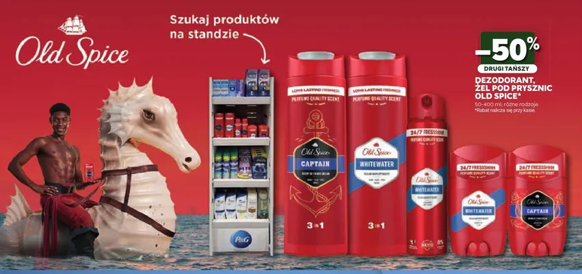 Żel pod prysznic Old Spice Captain promocja w Stokrotka