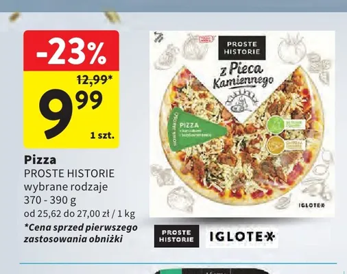 Pizza Proste Historie promocja w Intermarche