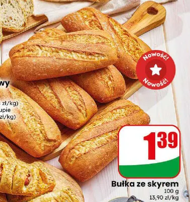 Bułka ze skyrem promocja w Dino