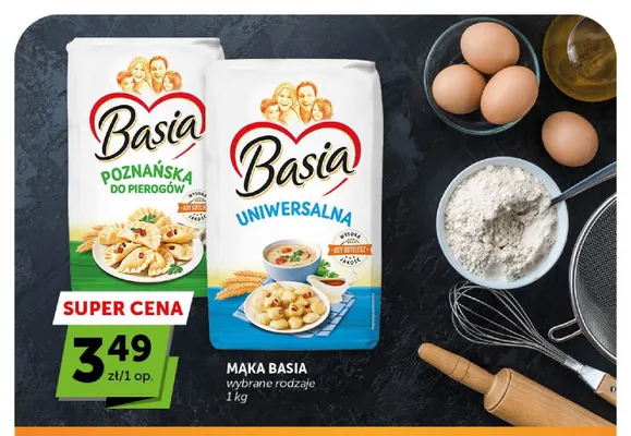 Mąka Basia Uniwersalna promocja w Groszek