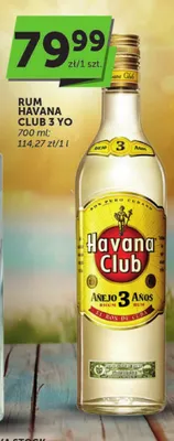 Rum Havana Club 3 YO promocja w Groszek