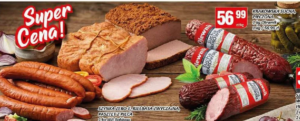 Szynka Wiejska lub Herbaska promocja w Chorten