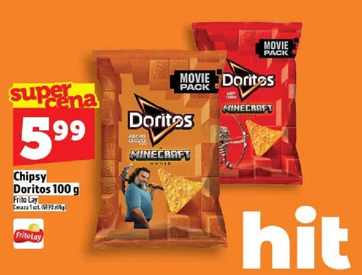 Chipsy Doritos Frito Lay 100g promocja w TOPAZ
