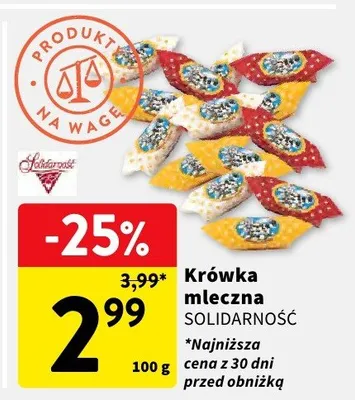 Krówka mleczna promocja w Intermarche