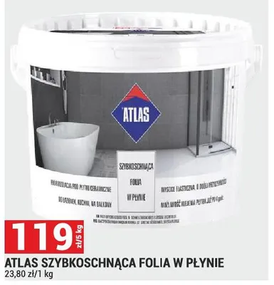 Szybkoschnąca folia w płynie promocja w Merkury Market