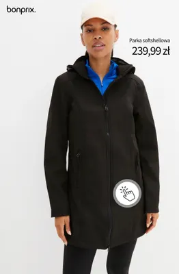 Parka softshellowa Bonprix promocja w bonprix