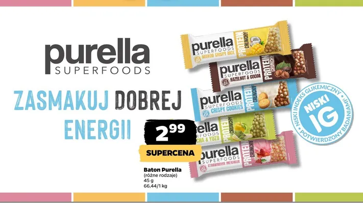 Baton Purella promocja w Netto