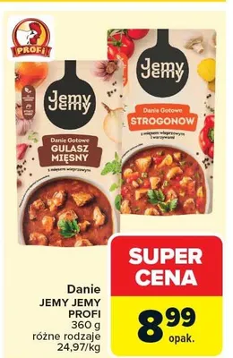 Danie Jemy Jemy Profi gulasz mięsny różne rodzaje promocja w Carrefour Market