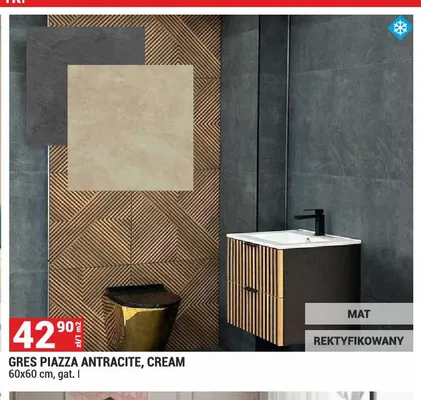Gres Piazza Cream 60x60 cm gat. I promocja w Merkury Market