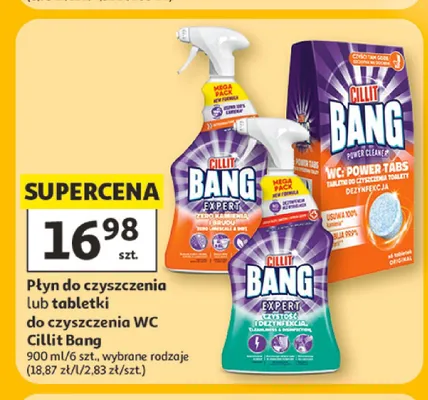 Płyn do czyszczenia Cillit Bang promocja w Auchan