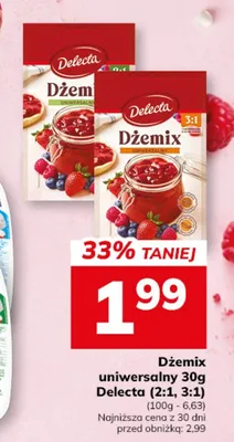 Dżemix uniwersalny 2:1 Delecta promocja w Hitpol