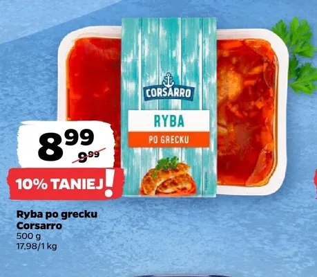 Ryba po grecku Corsarro promocja w Netto