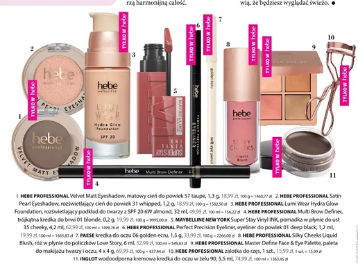 Kredka do brwi Multi Brow Definer trójkątna 01 blonde promocja w Hebe