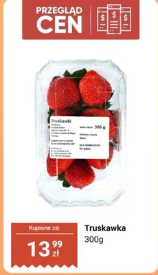 Truskawka promocja w Dino