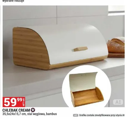 Chlebak Cream promocja w Merkury Market