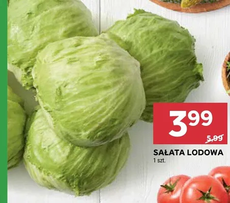 Sałata lodowa promocja w Stokrotka