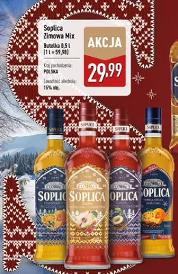 Likier Soplica Zimowa Mix promocja w Aldi