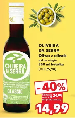 Oliwa z oliwek extra virgin promocja w Kaufland