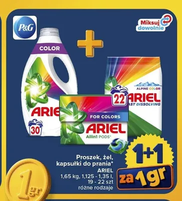 Płyn do prania Ariel Color promocja w Carrefour