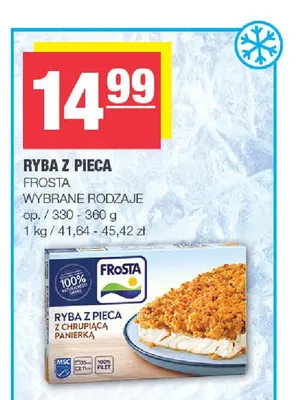 Ryba z pieca Frosta promocja w SPAR