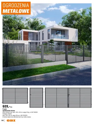 Przęsło ogrodzeniowe Arizona promocja w OBI