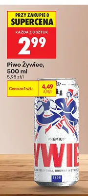 Piwo Żywiec promocja w Biedronka
