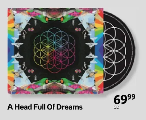 Płyta CD A Head Full Of Dreams Coldplay promocja w Empik