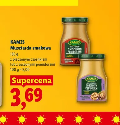 Musztarda z suszonymi pomidorami Kamis promocja w Lidl