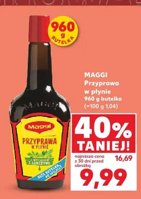 Przyprawa w płynie Maggi promocja w Kaufland
