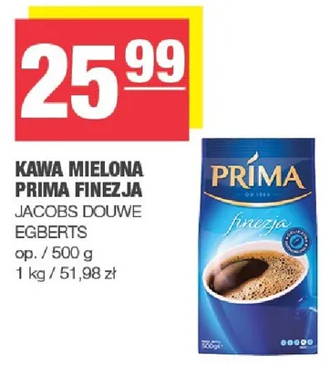 Kawa mielona Prima Finezja promocja w SPAR