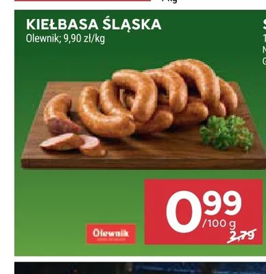Kiełbasa śląska Olewnik promocja w Stokrotka