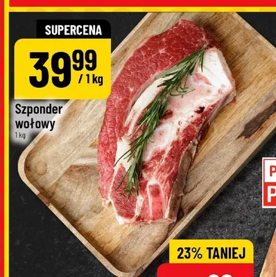 Szponder wołowy promocja w POLOmarket