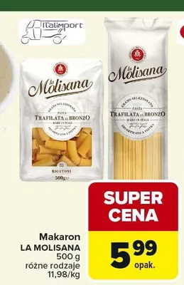 Makaron LA MOLISANA promocja w Carrefour