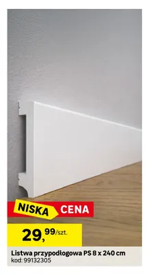 Listwa przypodłogowa Ps promocja w Leroy Merlin