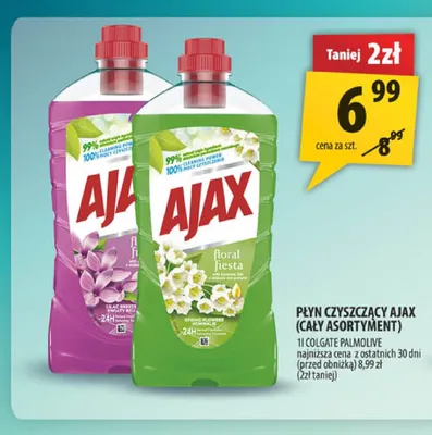 Płyn czyszczący Ajax promocja w Arhelan